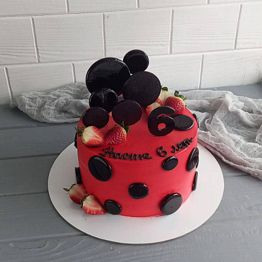 Торт "Божья коровка" купить - серпухов.сладкоежкин.рф