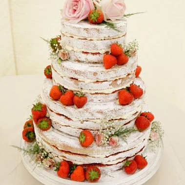 Торт клубничные розы купить - серпухов.сладкоежкин.рф