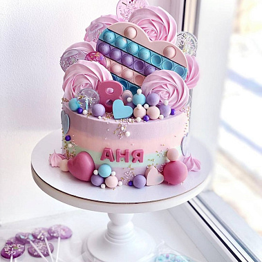 Торт "Сладкий поп-ит" купить - серпухов.сладкоежкин.рф