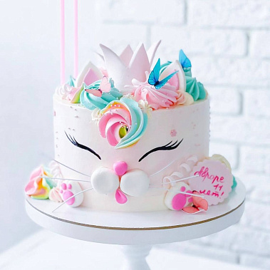 Торт "Сладкий котик" купить - серпухов.сладкоежкин.рф