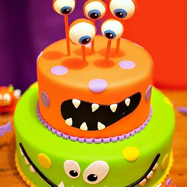 Торт "Монстры" купить - серпухов.сладкоежкин.рф