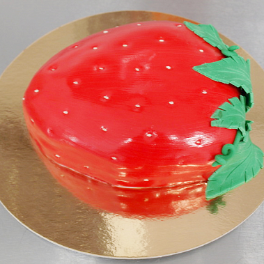Торт "Клубника" купить - серпухов.сладкоежкин.рф