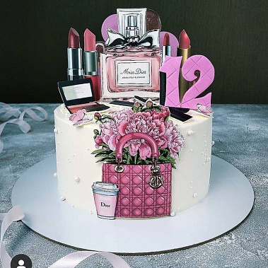 Торт "Косметика" купить - серпухов.сладкоежкин.рф