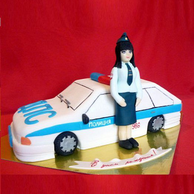Торт красивый полицейский купить - серпухов.сладкоежкин.рф